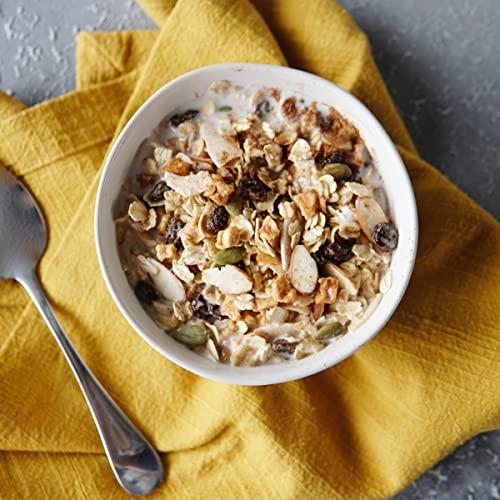 Seven Sundays Seven Sundays Classic Bircher Apple Cinnamon Almond Muesli Cereal - 12 Oz Pouch - Certified Gluten Free Muesli - Non GMO, No Refined Sugar and Kosher