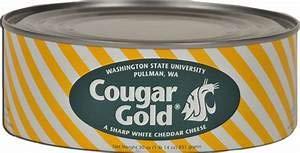 Washington State University WSU Creamery Cougar Gold Cheese 30oz can