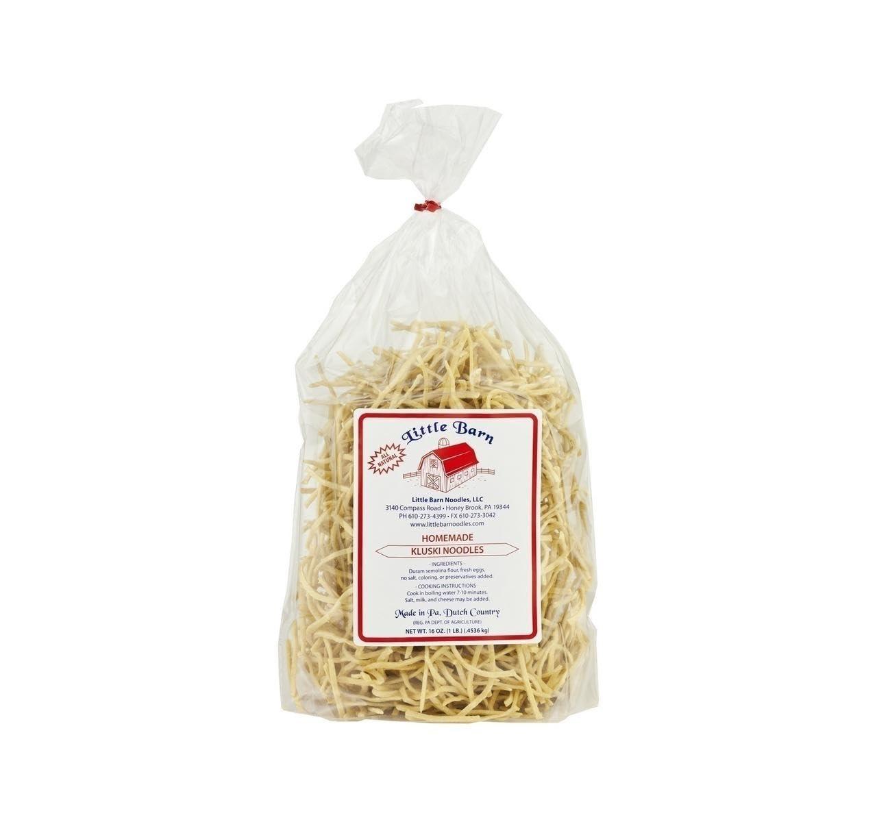 AmishTastes AmishTastes Little Barn Kluski Noodles, Homemade in PA Dutch Country, 16 Oz. (Pack of 2)