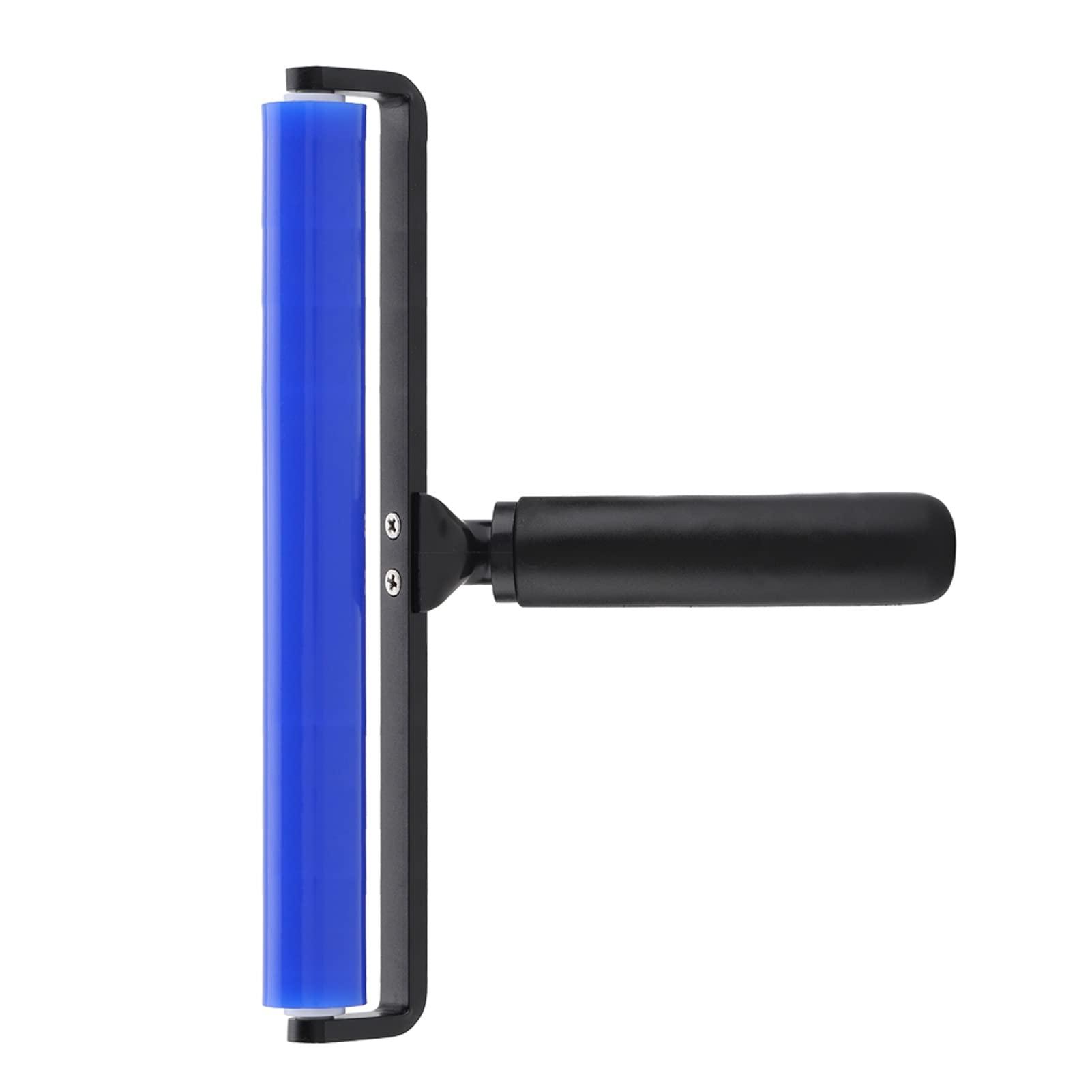 Sunicon Sunicon Dust Removal Roller Cleaner Tool, Silicone Roller Screen Film Roller Squeegee Wheel Anti Static Sticky Dust Collection for Household (30.48cm / 12inch)