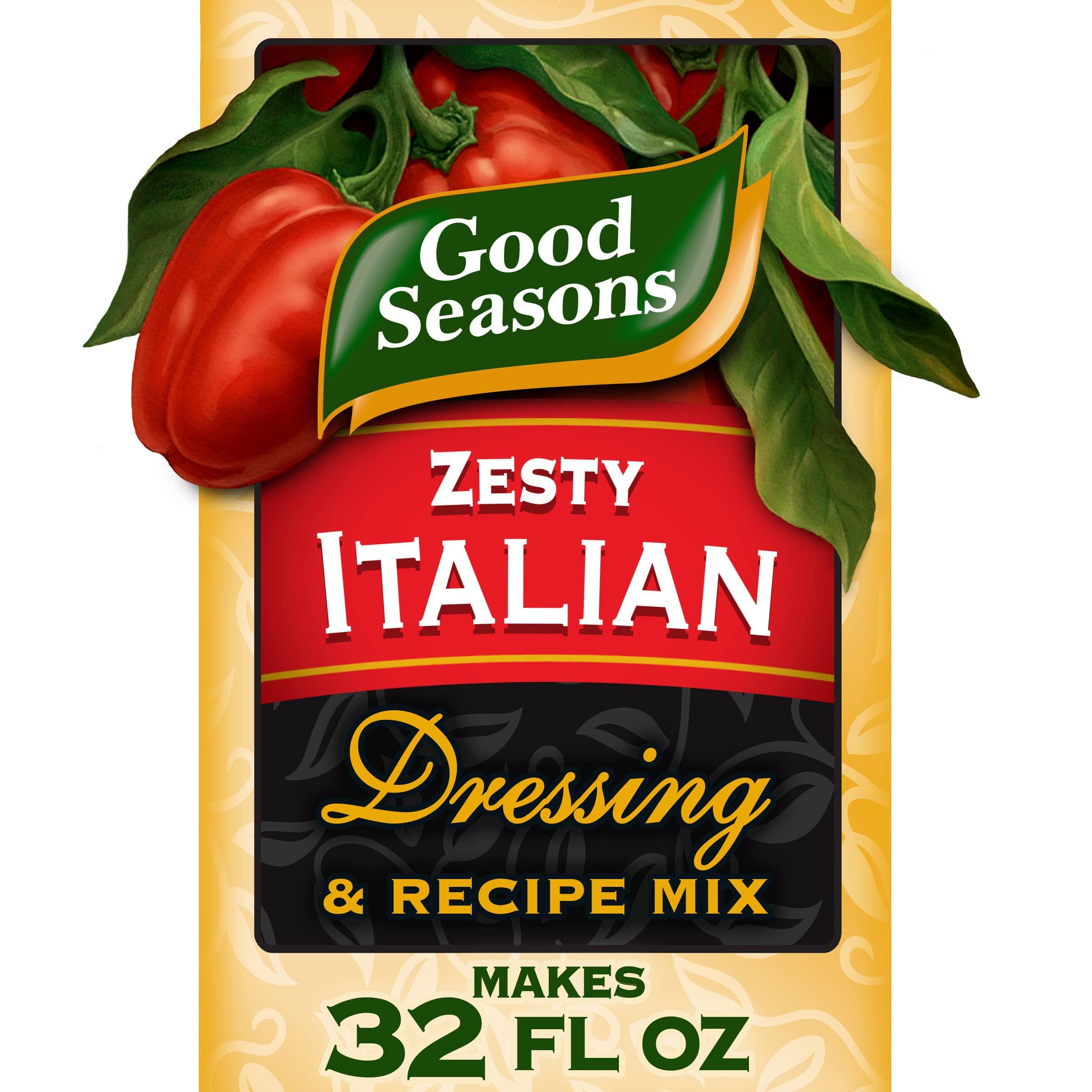 Good Seasons Good Seasons Zesty Italian Dressing & Recipe Seasoning Mix, 4 ct Packets