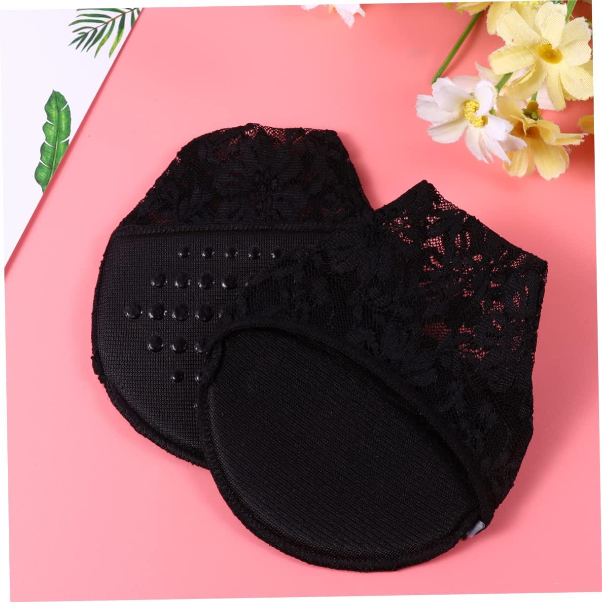 Didiseaon Didiseaon 2 Pairs High Heel Mat Invisible Socks High Heel Inserts Toe Socks No Show Toe Cover Socks Toe Cover High Heels Insoles for Heels Womens Block Heels Peep Toe Shoe Miss Non-slip Mat