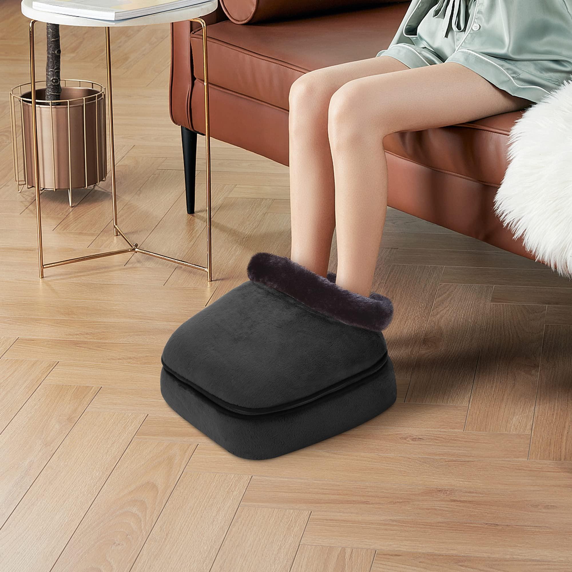 COMFIER COMFIER Wireless Hand Massager with Heat -3 Levels Compression & Heating, oot Warmer Massager,Gifts for Women,Men,Shiatsu Foot Massager with Heat, Electric Heating Pad