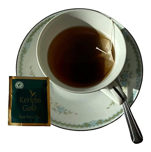 JACKIELYNA Finest Kenyan Kericho Gold Foil Enveloped Tea Bags (Kenya) - 200gms /100 tea bags