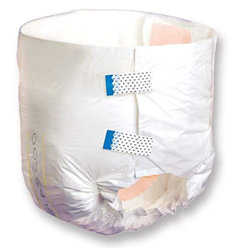 TRANQUILITY Tranquility ATN Adult Disposable Briefs, Refastenable Tabs with All-Through-The-Night Protection, S (24"-32") - 10ct (Case of 10)