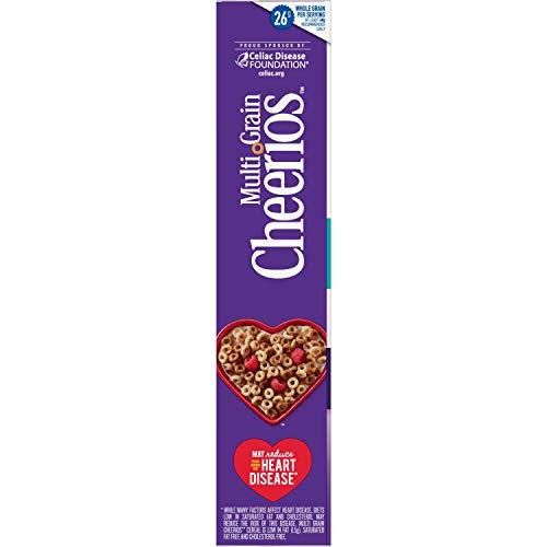 Cheerios Multi Grain Cheerios Heart Healthy Cereal, 12 OZ Large Size Cereal Box