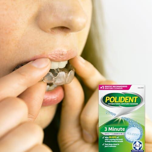 Polident Polident 3 Minute Denture Cleanser Tablets - 120 Count