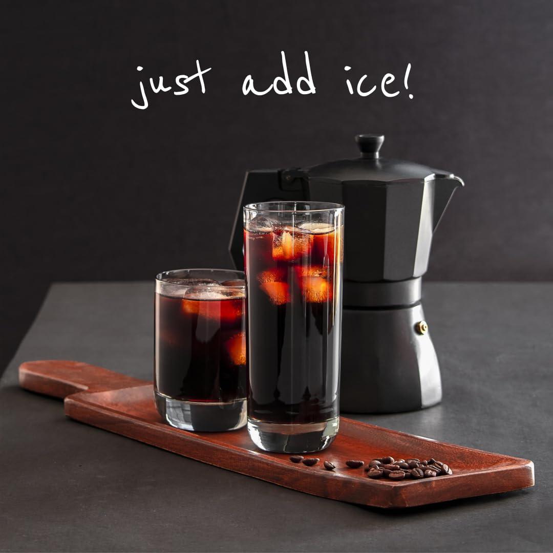 dalgaru Korean Covenienve Store Coffee Drink Pouch Sampler Set - 5 PACK 10 PACK (iced sweet americano, hazelnut, vanilla, black, caramel macchiato) + dalgaru mirror (5 PACK SET)