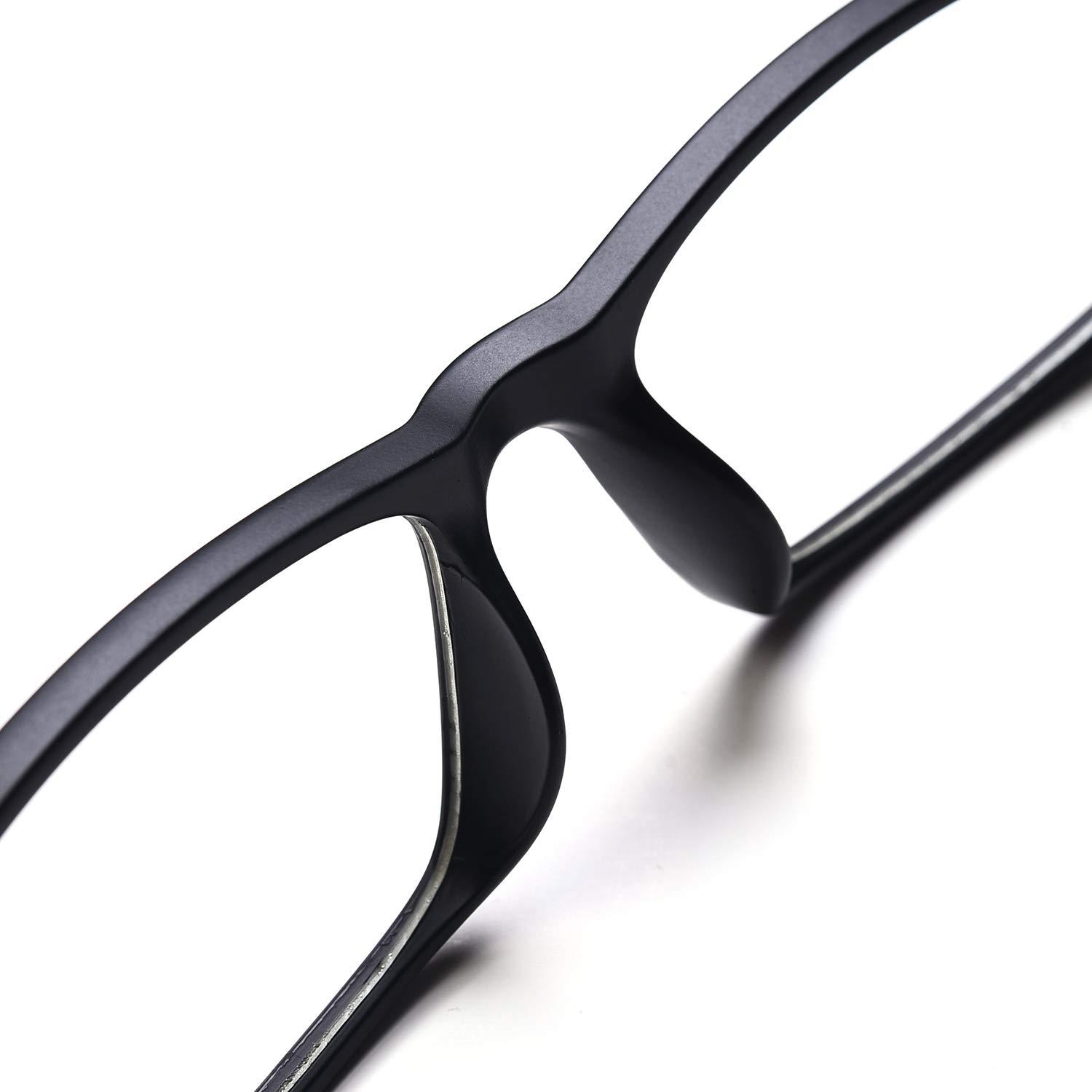 Naikomly Naikomly Computer Reading Glasses +0.50 Strengths Men Women Lightweight Blue Light Blocking Readers Eyeglasses