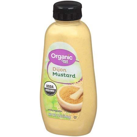 Great Value 8 oz of Organic Dijon Mustard - From Great Value