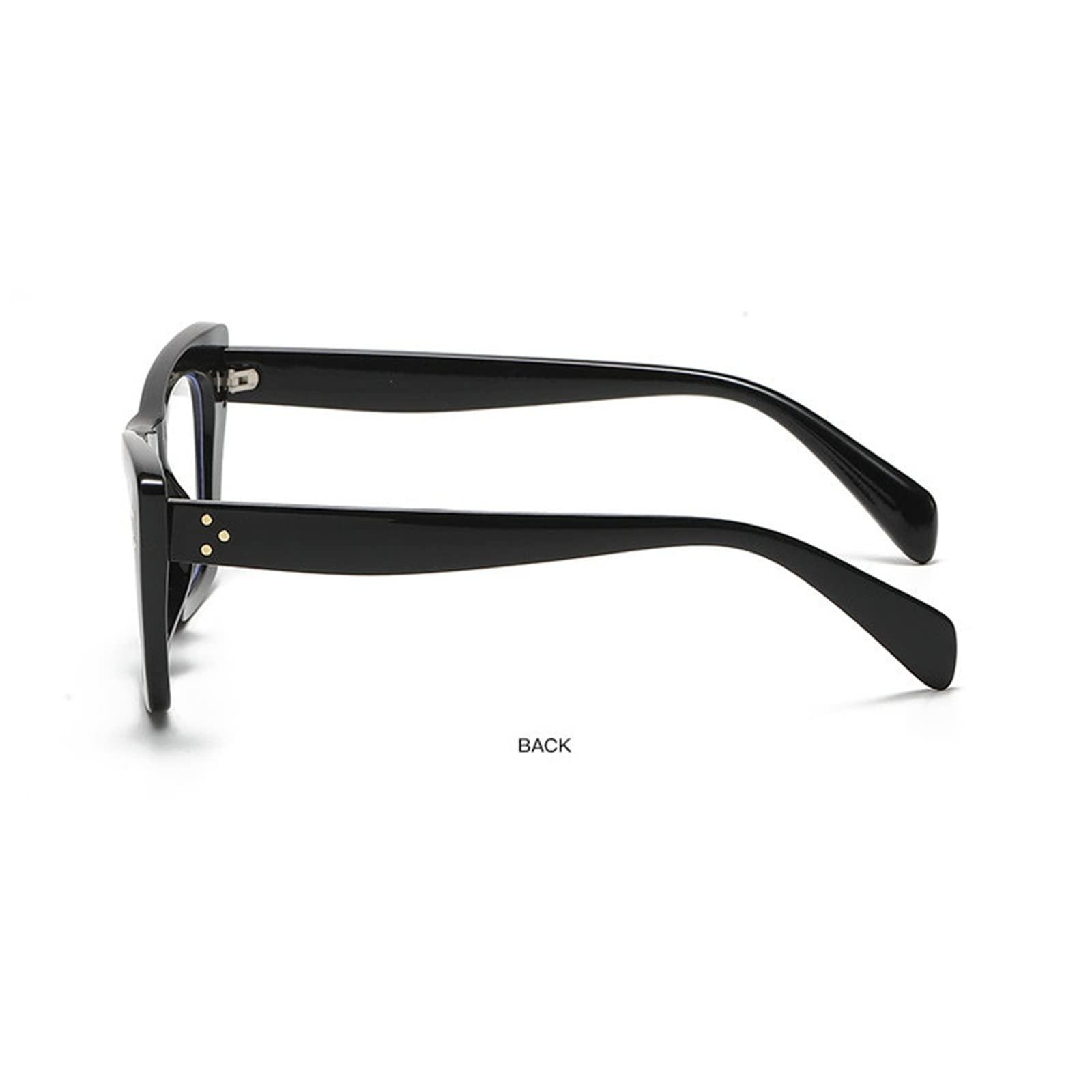 willochra driving transition photochromic Progressive Multifocal Presbyopic Reading Glasses Oversize computer Cat Eye for women (black, 2.25, multiplier_x)