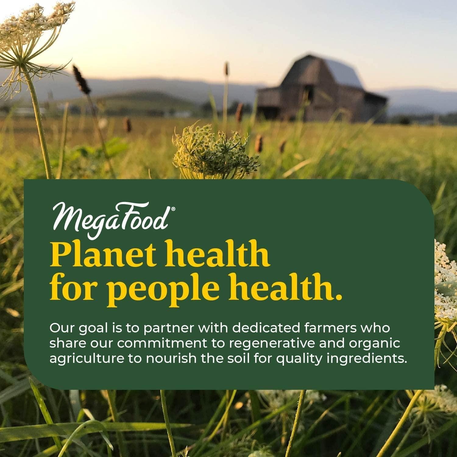 MegaFood MegaFood Blood Builder - Iron Supplement Clinically Shown to Increase Iron Levels without Side Effects - Iron Supplement for Women with Vitamin C, Vitamin B12 and Folic Acid - Vegan - 180 Tabs