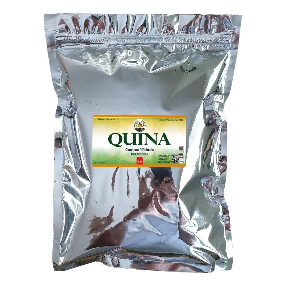 Hawaii Pharm LLC QUINA (Cinchona Officinalis) Dried Bark Powder 1 lb