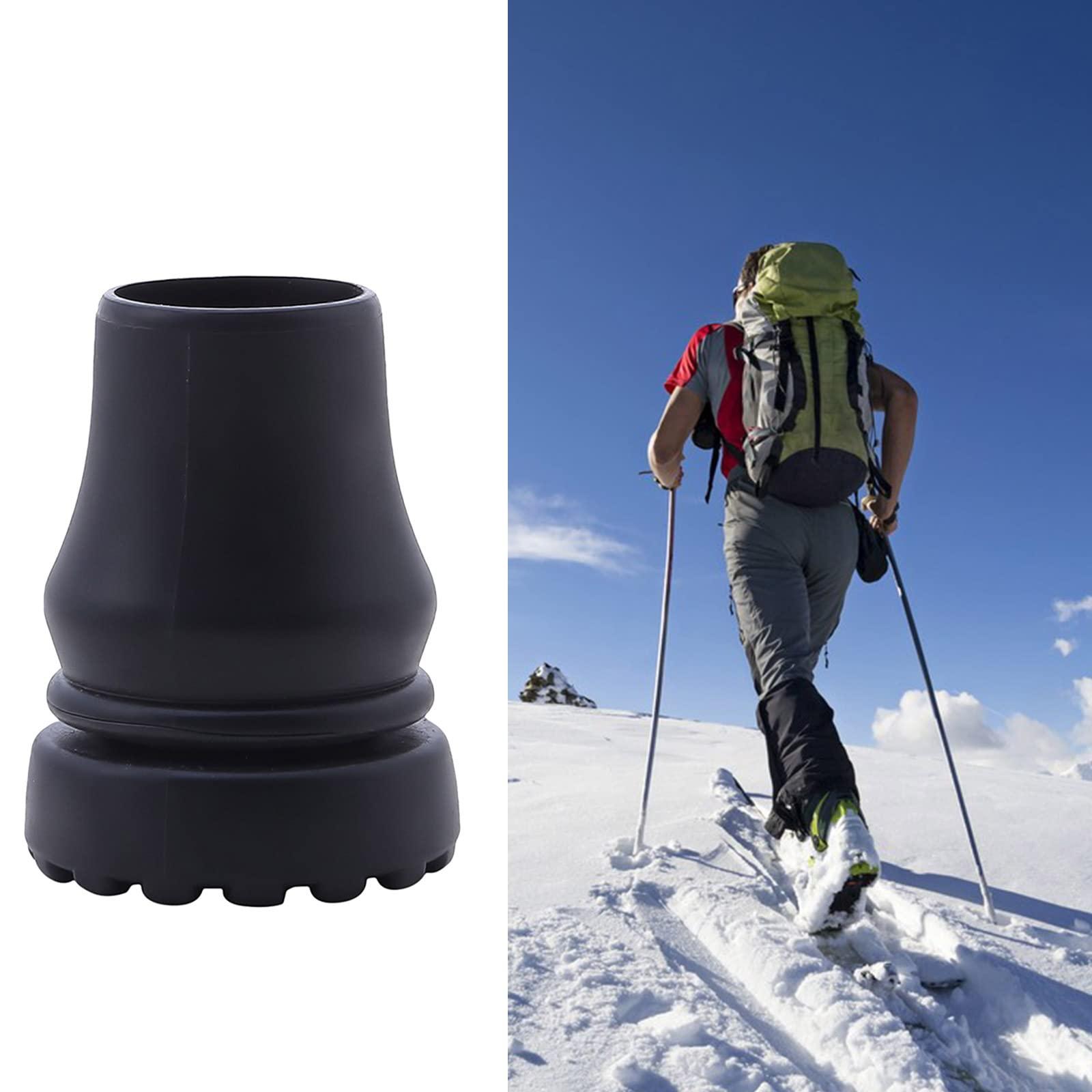 DGFJY DGFJY 1Pc Walking Rubber Caps Hiking Protectors Cover Cane Tip Protect Pads Ends Winter Cane Replaceable Tip Caps Cane Tip Replacement Walking Covers Rubber Walking Caps Walking Pad