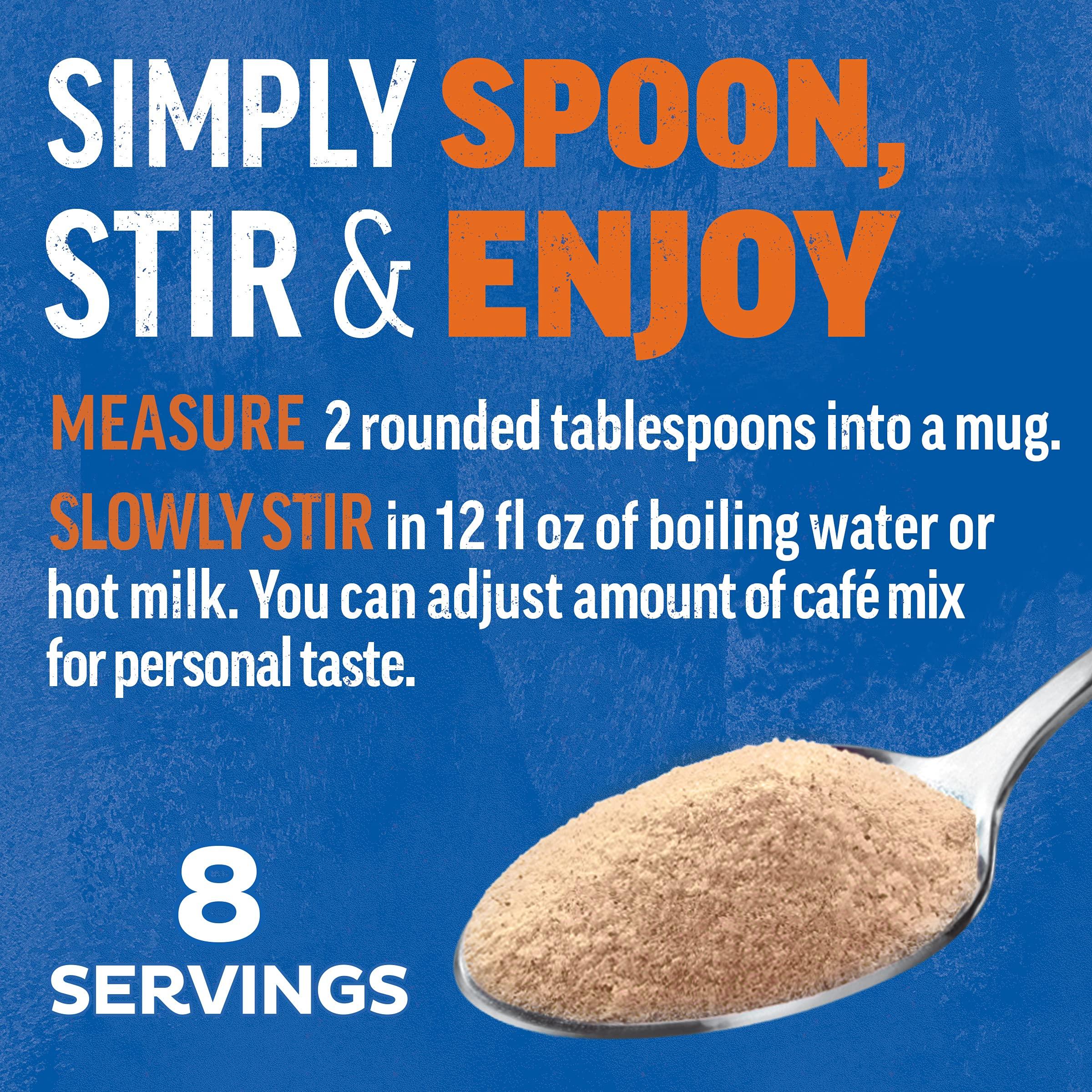 MAXWELL HOUSE Maxwell House International Suisse Mocha Cafe Beverage Mix, Caffeinated, 7.2 oz Can (Pack of 4)