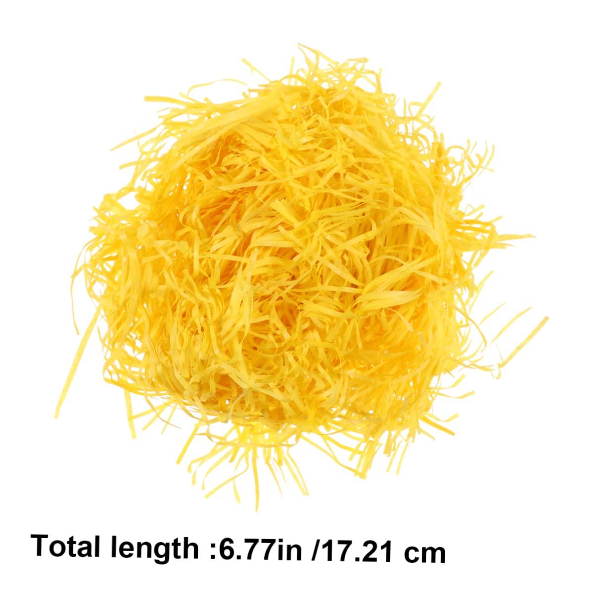 Beaupretty Beaupretty 15 Packs Shredded Paper Filament Confetti Paper White Baskets Crinkle Paper Filler Bulk Baskets Paper Confetti Black Basket Paper Shred Basket Filler Hamper Filling