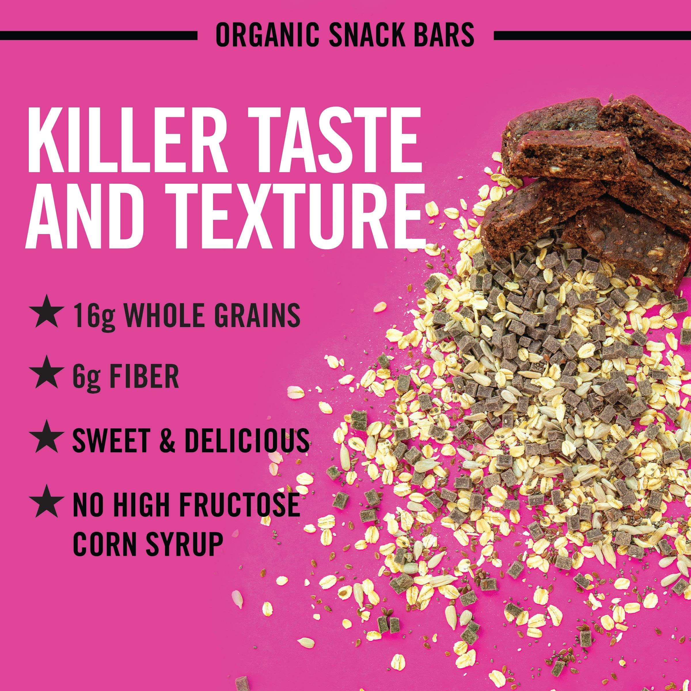 Dave\'s Killer Bread Dave\'s Killer Bread Cocoa Brownie Blitz Organic Snack Bars, 4 Individually Wrapped Snack Bars (Pack of 1)