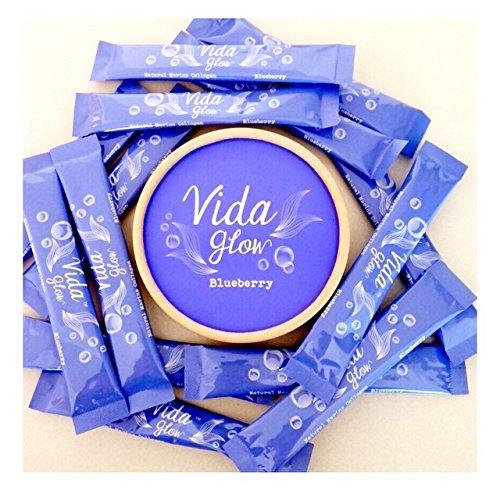 Vida Glow Vida Glow Marine Collagen Love Package Blueberry Flavor (90 x 3gram Serves)