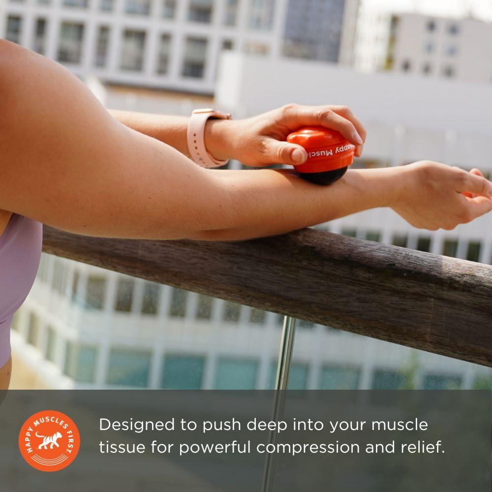 Tiger Tail Tiger Tail Knotty Jr Roller Massage Ball with Gription to Bust Out Knots Fast and Speed Recovery