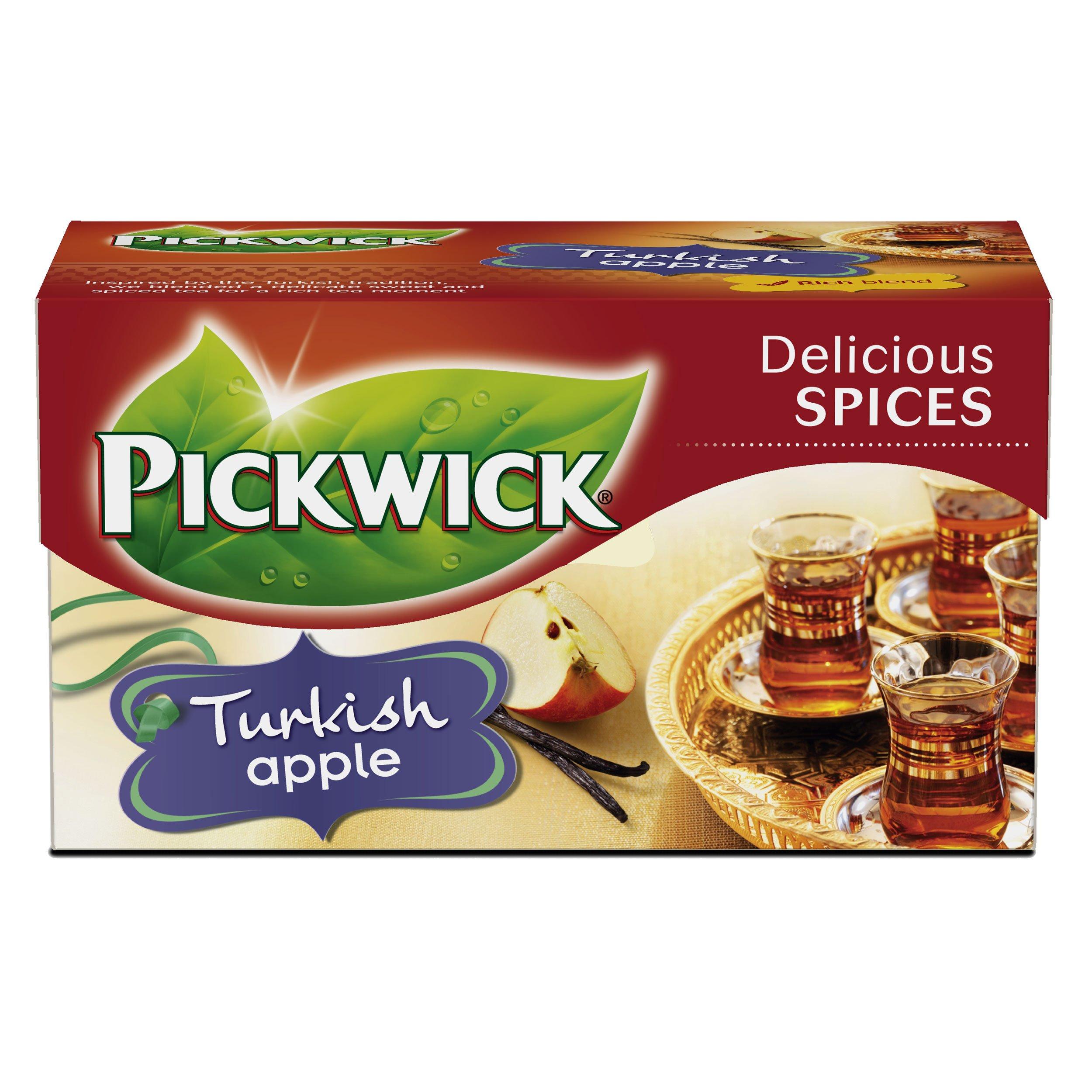 Pickwick Pickwick Tea, Turkish Apple, 20 Bags (1.5 Gram), 1Box