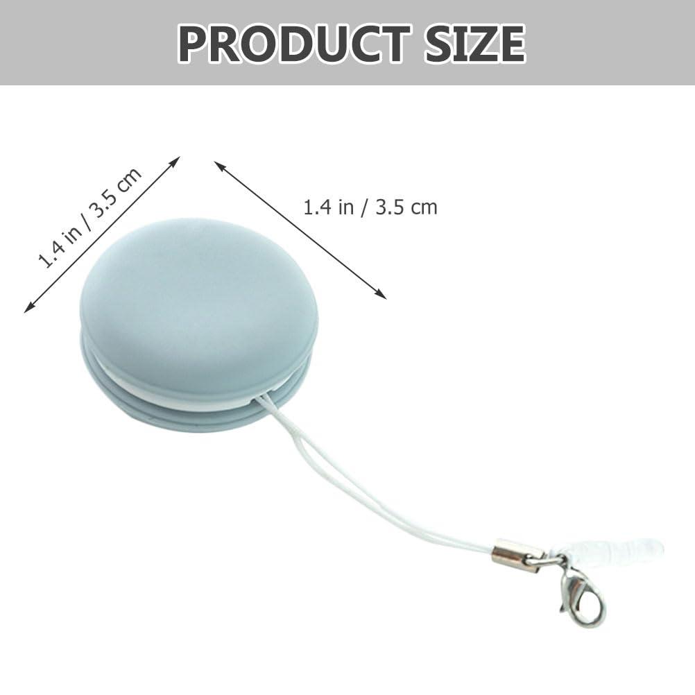 Healifty Healifty Pouch Microfiber Cleaning Cloth Macaron Shape - 4pcs Portable Lens & Screen Cleaner Cloth Keychain Mini Phone Screen Wiper Glasses Eyeglass Brush (Pink,Blue,Green,Khaki)