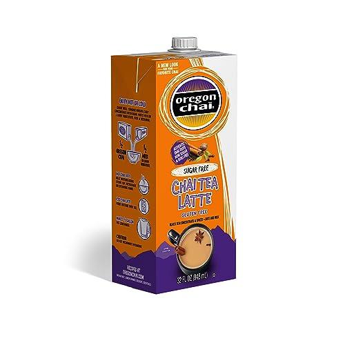 Oregon Chai Oregon Chai Sugar Free Chai Concentrate, 32 Fluid Ounce (Pack of 6)