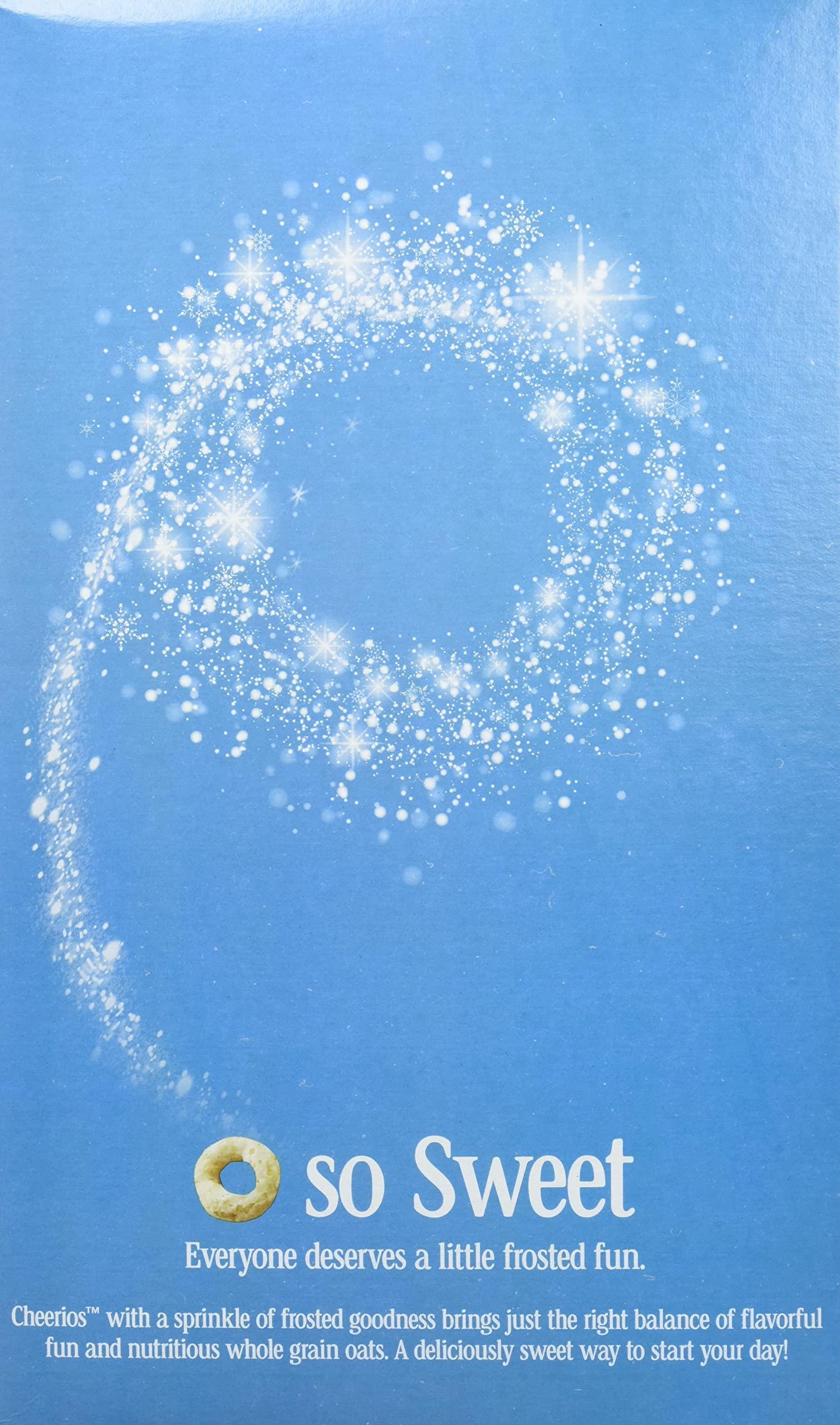 Cheerios Cheerios Frosted Breakfast Cereal with Oats, Gluten Free, 18.4 oz (Pack of 7)