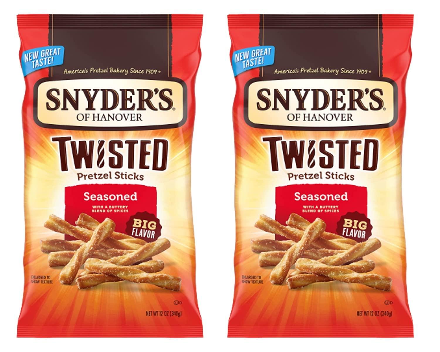Snyder's of Hanover Snyder's Seasoned Twists 12oz (Pack of 2)