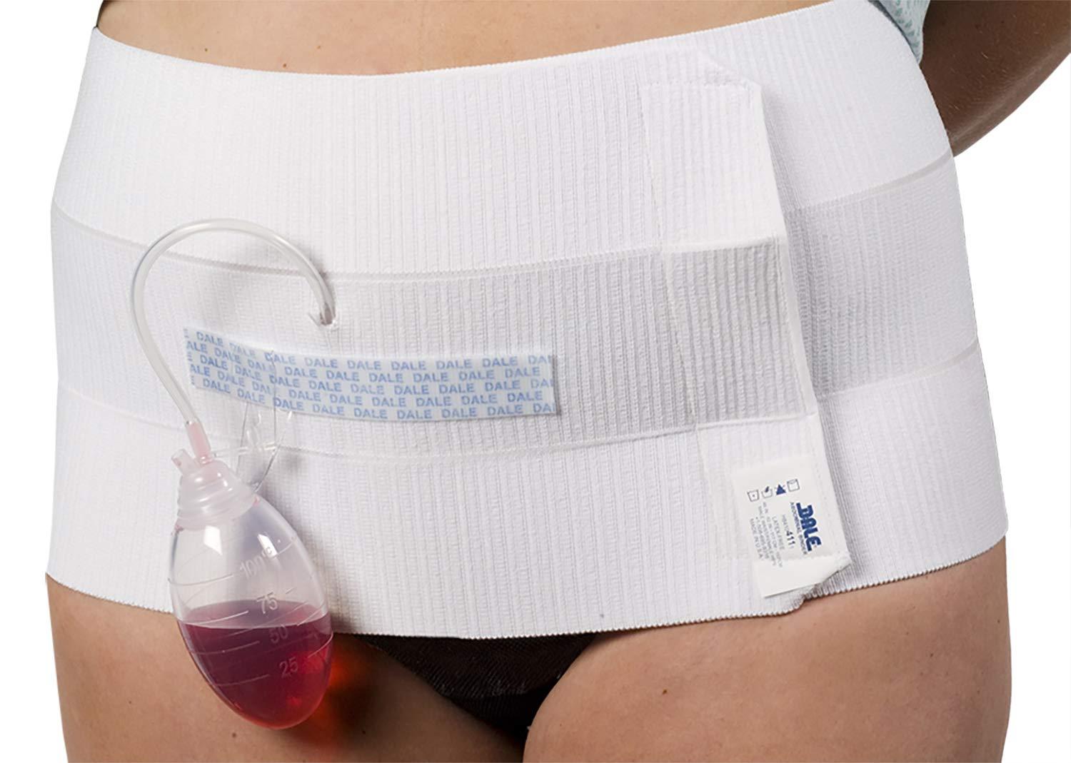 Dale Dale Medical 818 Abdominal Binder, 4 Panel, 12" Wide, Stretches to Fit 60"-75"