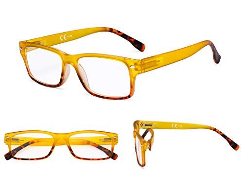 GUD GUD Ladies Reading Glasses 4 Pairs Fashion Reader Eyeglasses for Women (Multicoloured,+2.00)