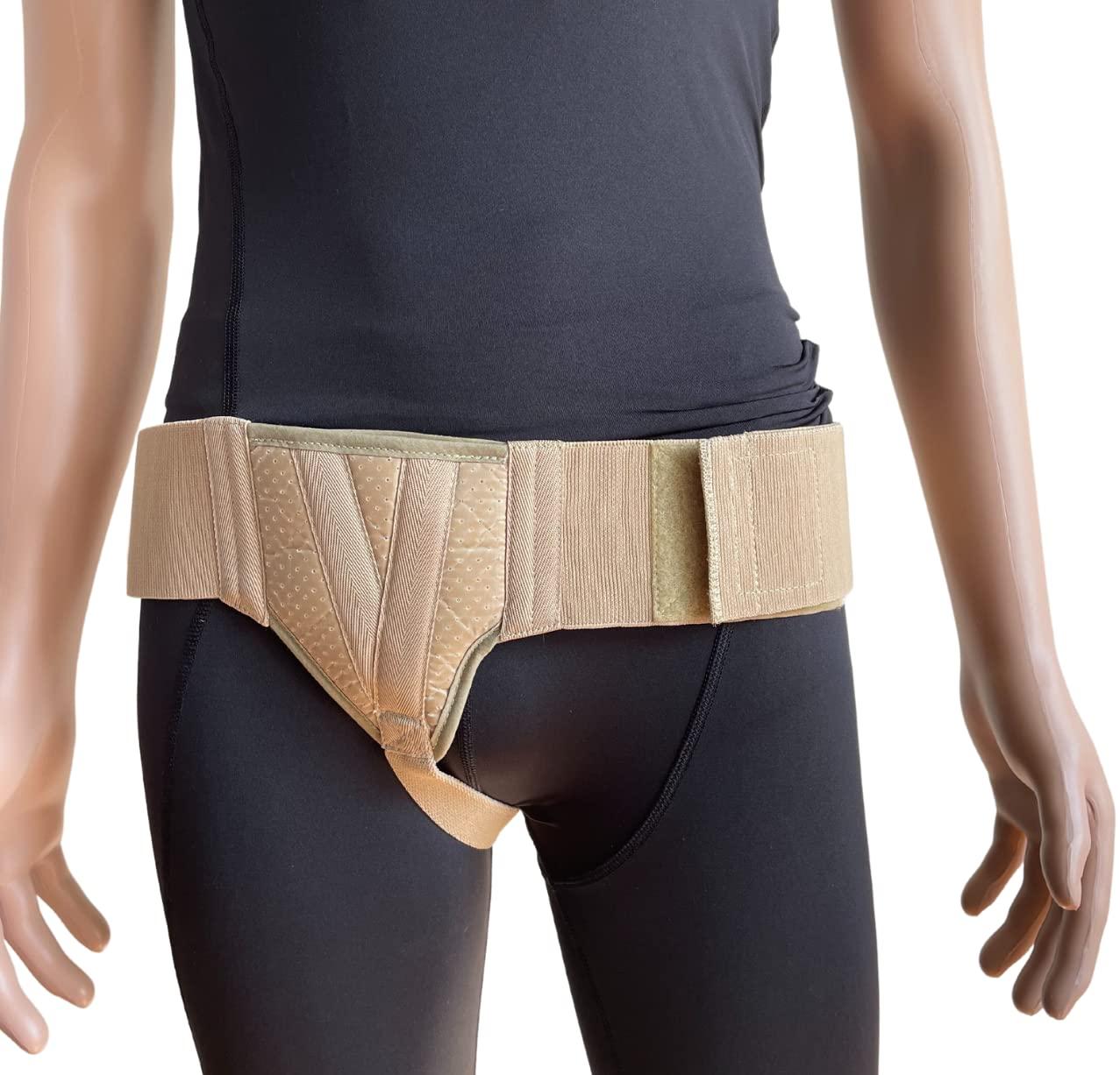 FlexaMed FlexaMed Right Side Inguinal Hernia Groin Belt Beige (L 38-42)