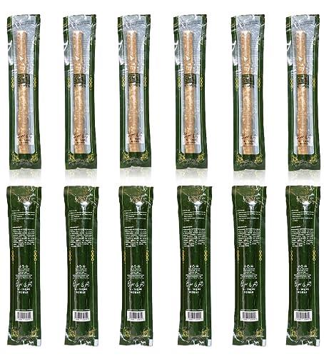 AL-TAQWA AL-TAQWA Miswak Stick |Miswak Toothbrush, Pack of 12, Natural Toothbrush, Chewable (Meswak)|Siwak Oral Hygiene, Teeth Whitening, Control Bad Breath | Eco-Friendly, Biodegradable, Nitric Oxide