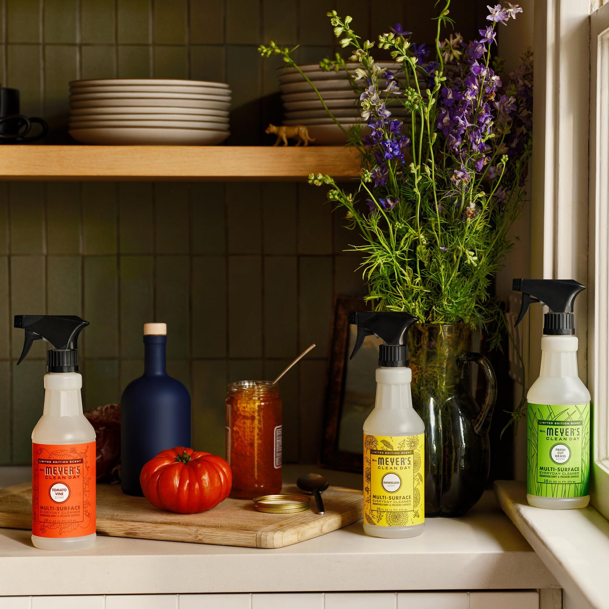 MRS. MEYER'S CLEAN DAY MRS. MEYER'S CLEAN DAY Multi-Surface Everyday Cleaner, Tomato Vine Scent, 16 Ounce Bottle