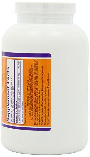 Now Foods NOW Foods L-Lysine 100% Pure Powder 435 mg-1 Powder