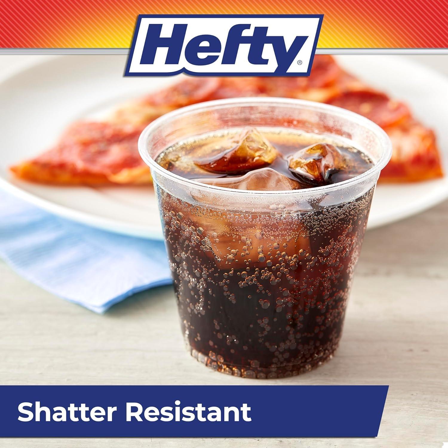 Hefty Hefty Party Perfect Clear Plastic Cups, 18 Ounce, 28 Count (Pack of 2)