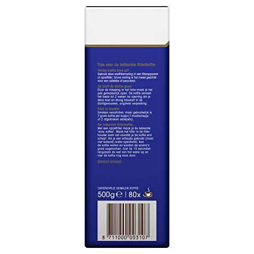 Douwe Egberts Douwe Egberts Decaff Filter Caffe, Medium Roast,17.6 Ounce (Pack of 6)