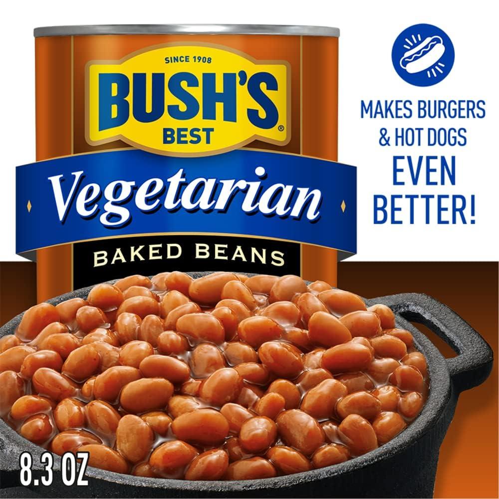 Bush\'s Best BUSH\'S BEST Vegetarian Baked Beans Variation (8.3 Ounce (Pack of 6))