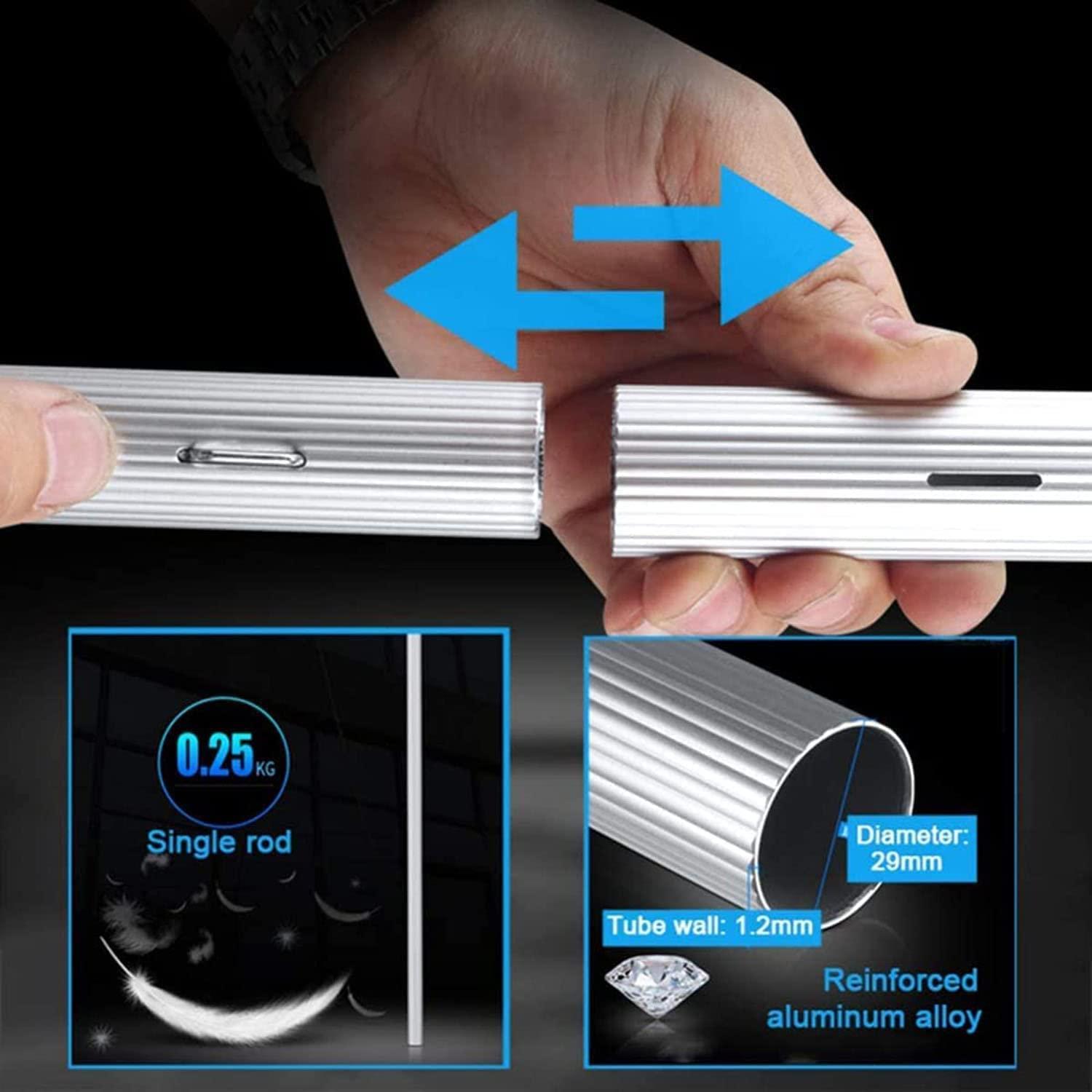 AUGUSE Water Fed Pole Kit,Water Fed Brush 30ft Window Cleaning Pole, Window Cleaning Brush Kit, Water/Hose Line Rod, Extendable Window Glass Cleaner, Conservatory Roof and Solar Panel Cleaning Equipment (Si