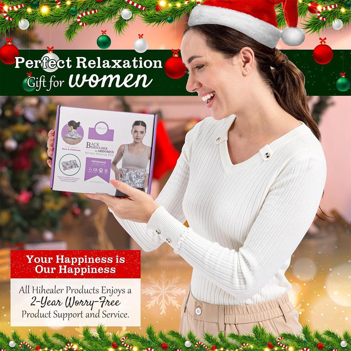 Hihealer Hihealer Heating Pad Microwavable Self Care Gifts for Women 8 X 17 Portable Heat Pads for Abdominal Pain, Menstrual Cramps and Pain Relief