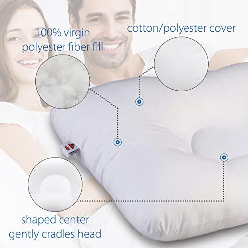 Core Products Core Products D-Core Cervical Support Pillow, Standard Firm, Midsize