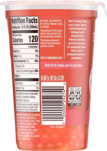Joyba Joyba Bubble Tea - Raspberry Dragon Fruit 1 Count (Pack of 1)