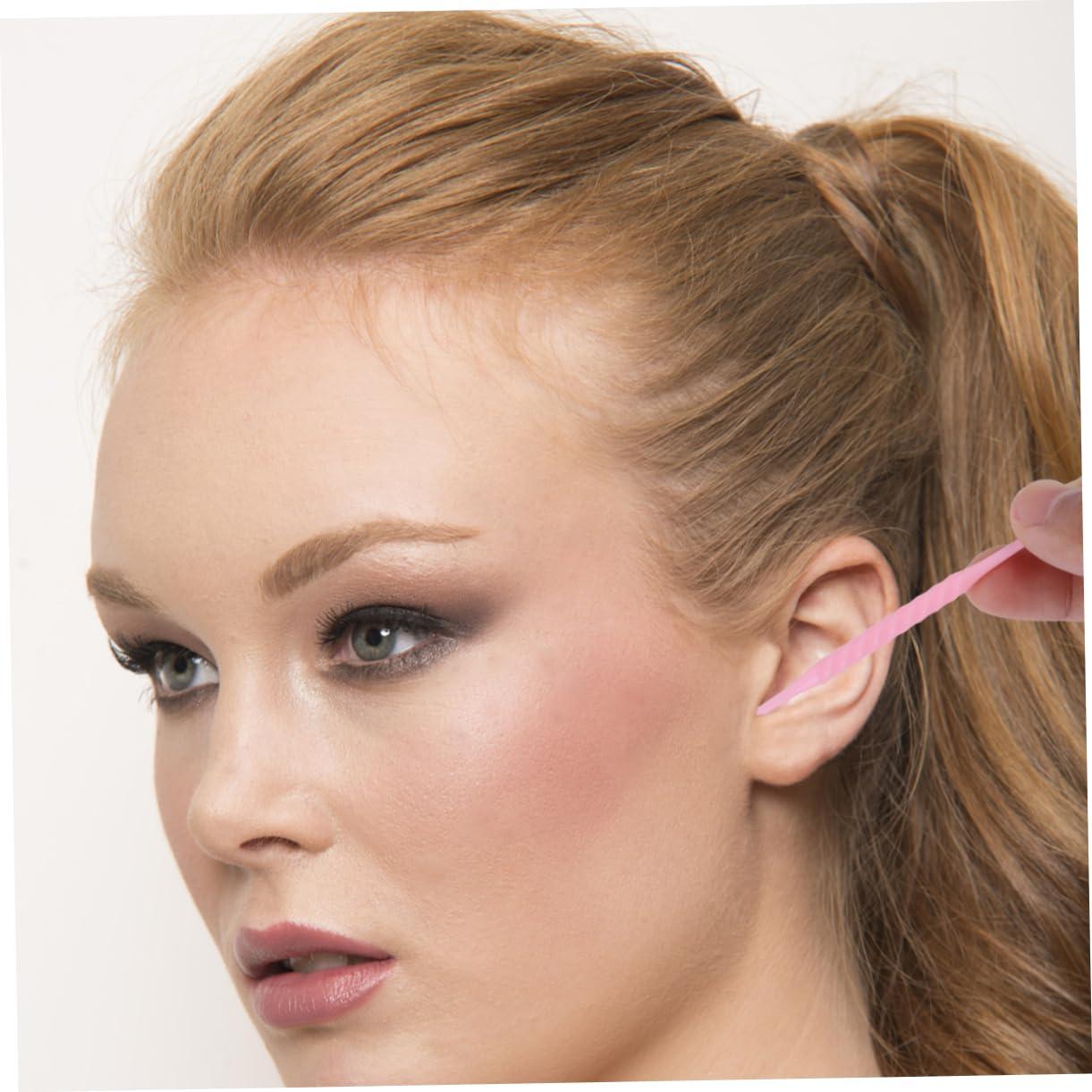 DOITOOL 30pcs Ear Pick Plastic Ear Cleaner Ear Stick Ear Wax Picker Ear Cleaning Kit Earwax Removal Picks Nose Piercing Kit Ear Brush Electric Tool Plastic Earpick Baby Portable Metal