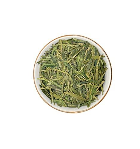TIAN HU SHAN TIAN HU SHAN First Grade Tea Chinese LongJing/Dragon Well Green Tea Loose Leaf 8oz (227g)