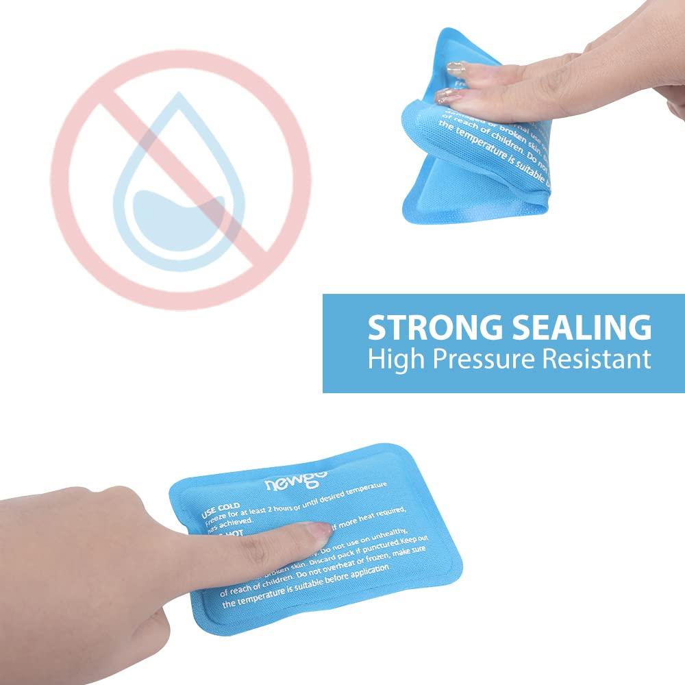 NEWGO NEWGO Bundle of Mini Ice Pack and Refillable Ice Pack 6 Pack