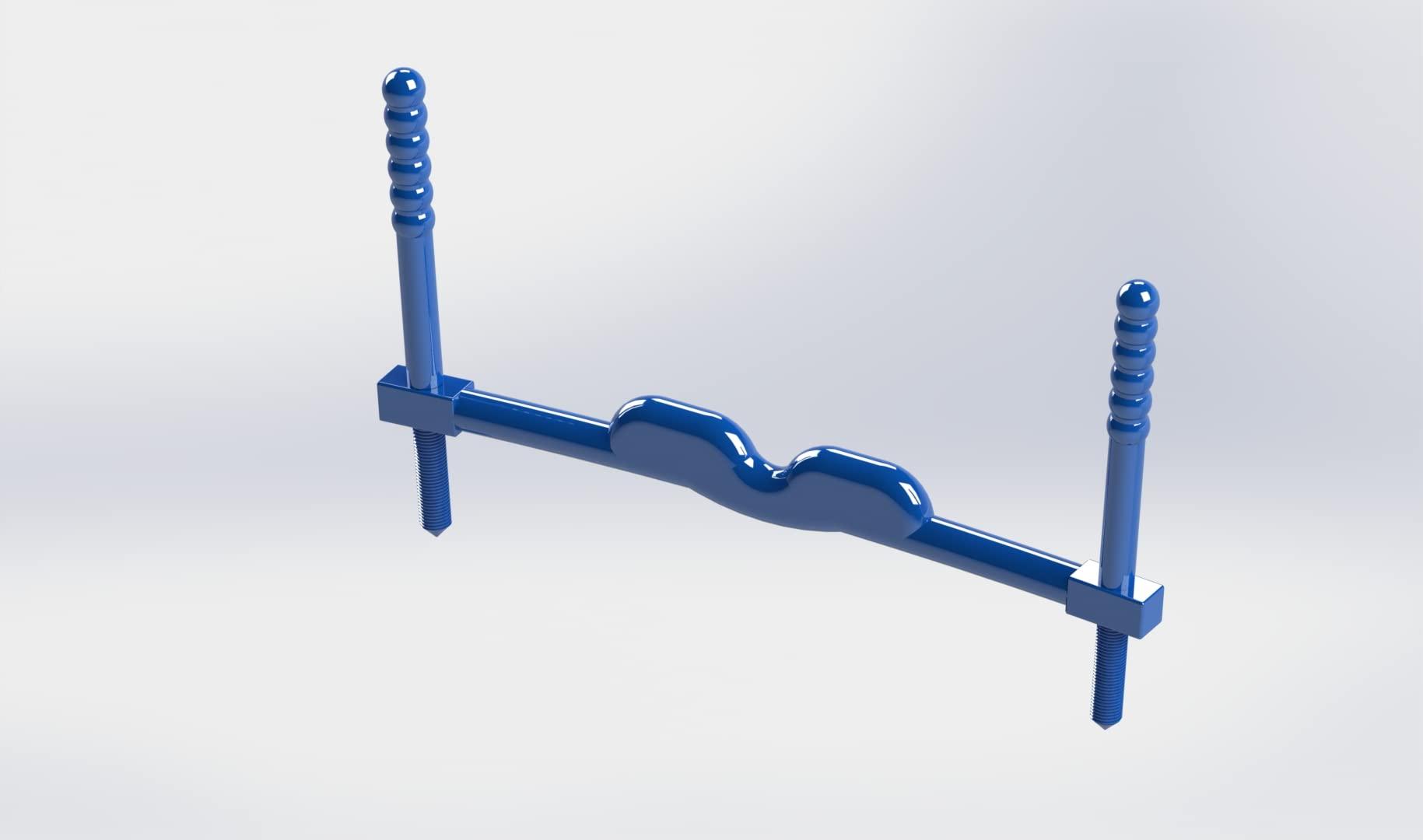 The Deep Tissue Doc The Deep Tissue Doc Low Back Massager for deep Tissue Massage of Low-Back