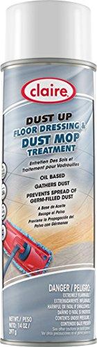 Claire Claire CL875-12pk Dust Up Floor Dressing & Dust Mop Treatment - Oil Based; 14 Oz. Net Wt, 12 Count