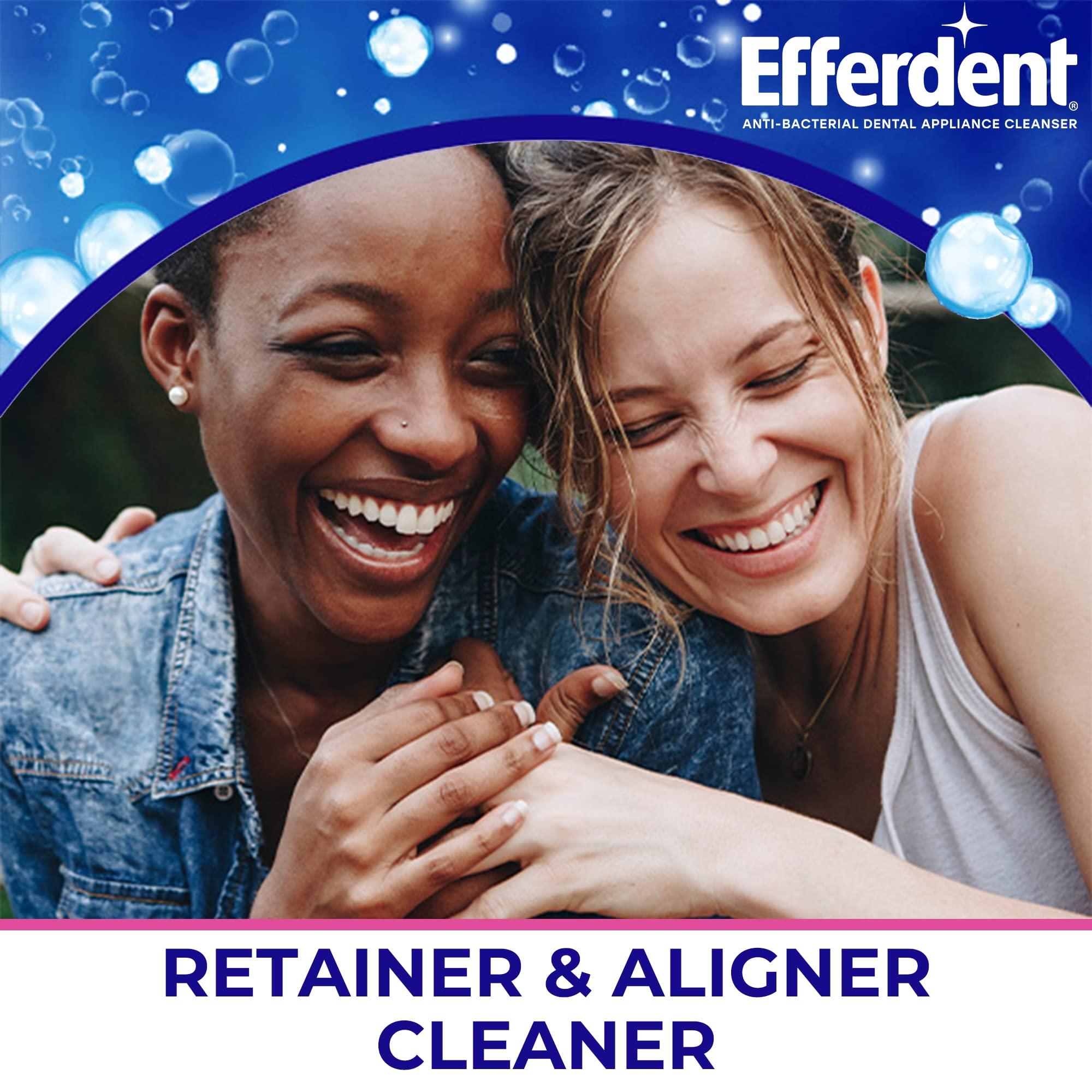 efferdent Efferdent Denture Cleanser Tablets, Complete Clean, Cleanser for Retainer and Dental Appliances, 44 Tablets