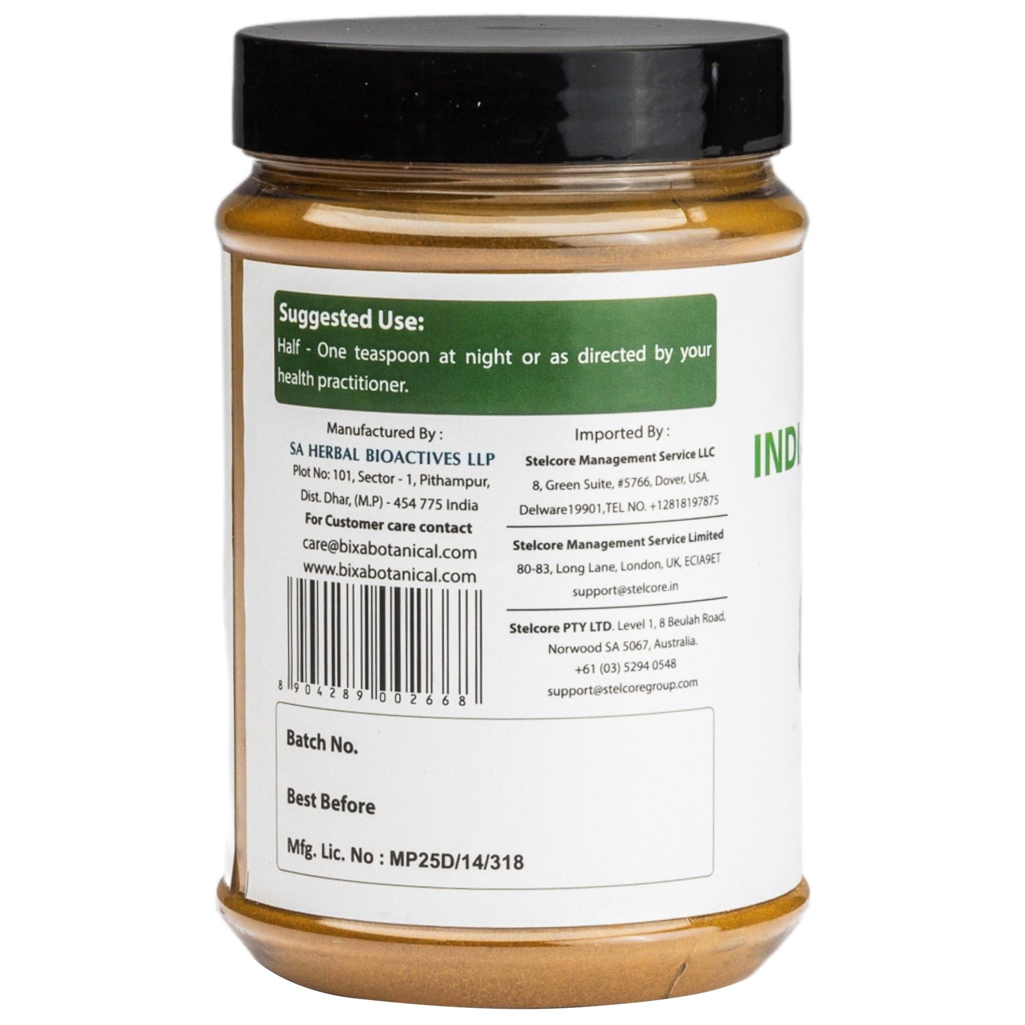 bixa BOTANICAL bixa BOTANICAL Indian Rhubarb Powder | Rheum Emodi | Ayurvedic Herbal Supplement | Gluten Free, Non-GMO, Steam Treated, Vegan, 100% Pure | 200g / 7oz