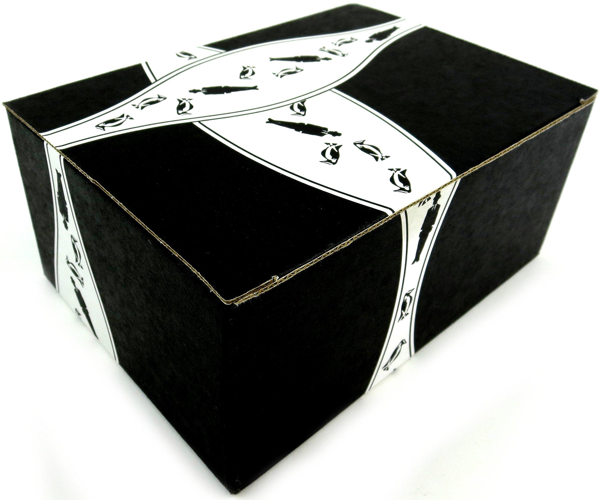 Black Tie Mercantile Ritter Sport Assorted Mini Chocolate Squares, 1 lb Bag in a BlackTie Box