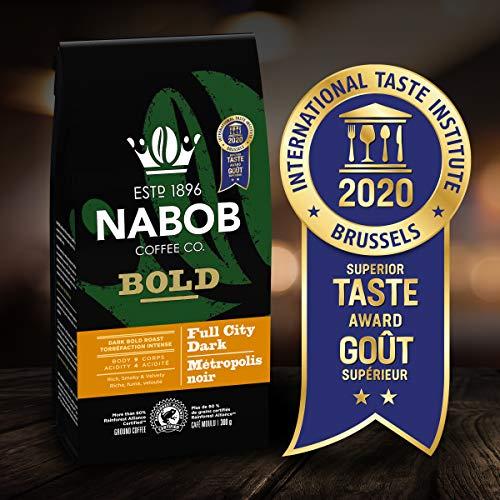NABOB NABOB Bold Full City Dark Ground Coffee, 1800g 3.97 Pounds 6 pack {Imported from Canada}